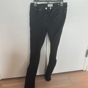 Frame L’homme skinny size 30 men’s denim black jeans